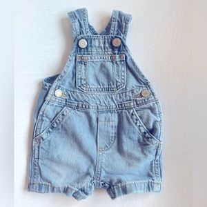 Baby Gap Denim Shortall (Size 0-3 months)